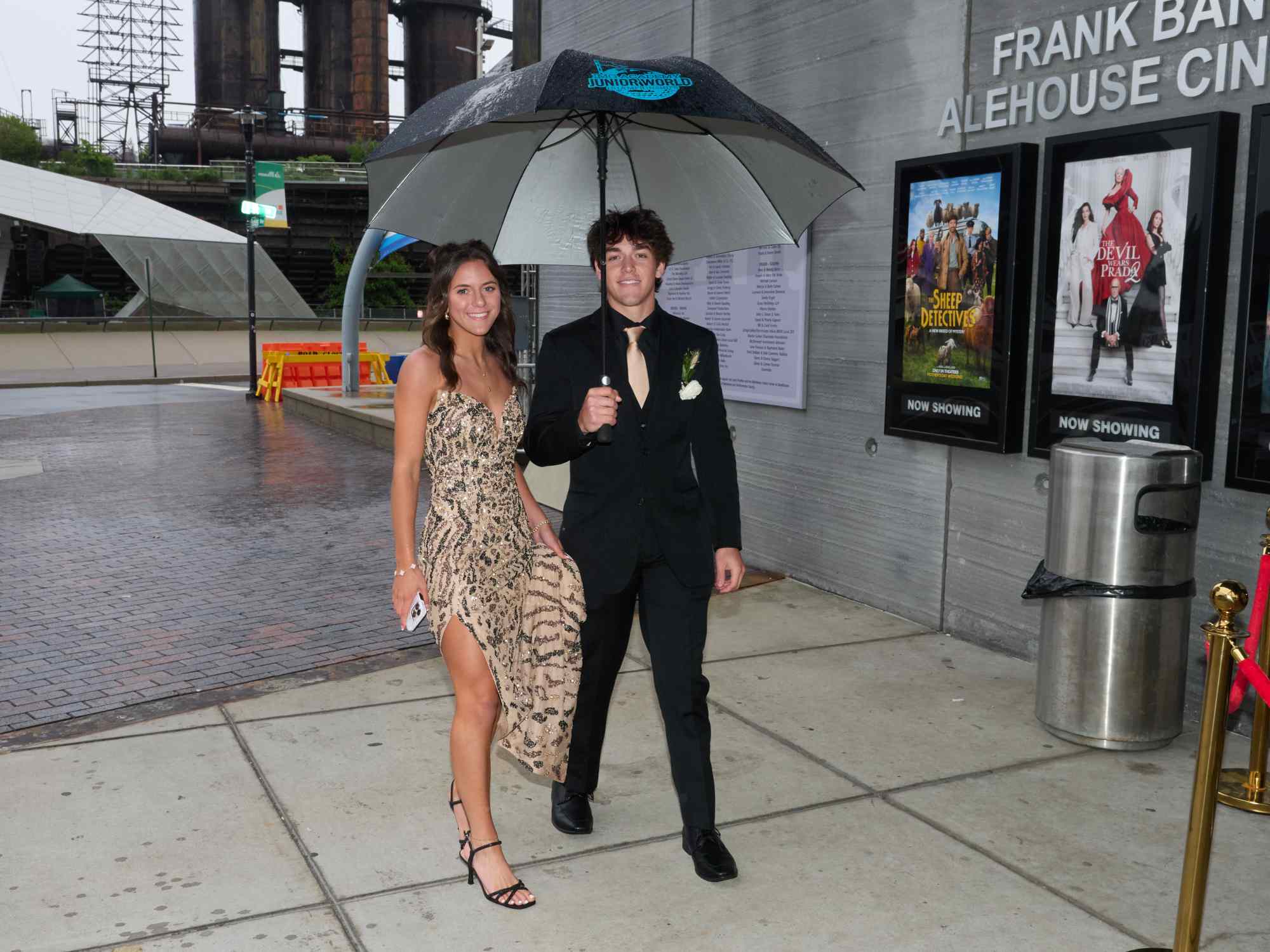 Northampton Area High School held its 2026 prom Saturday, May 23, at SteelStack in Bethlehem. Students and their guests arrive to the big night. (David Garrett/Special to The Morning Call)