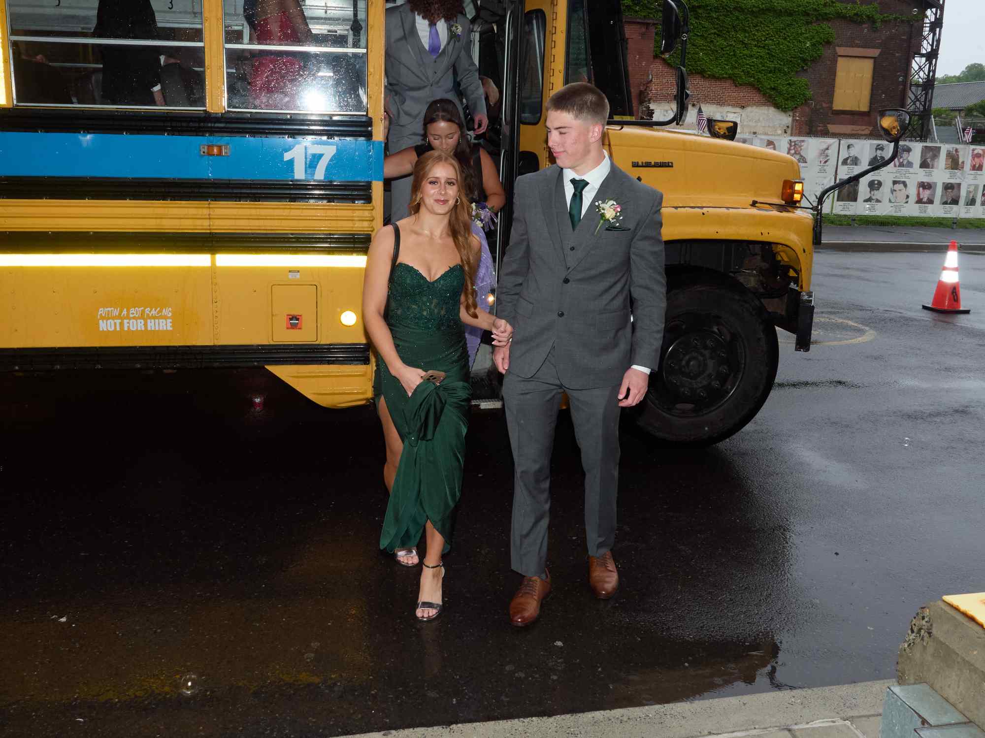 Northampton Area High School held its 2026 prom Saturday, May 23, at SteelStack in Bethlehem. Students and their guests arrive to the big night. (David Garrett/Special to The Morning Call)