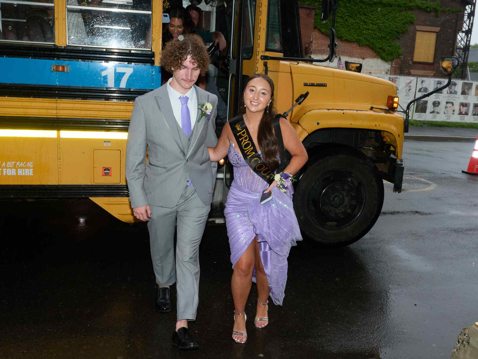 Northampton Area High School held its 2026 prom Saturday, May 23, at SteelStack in Bethlehem. Students and their guests arrive to the big night. (David Garrett/Special to The Morning Call)