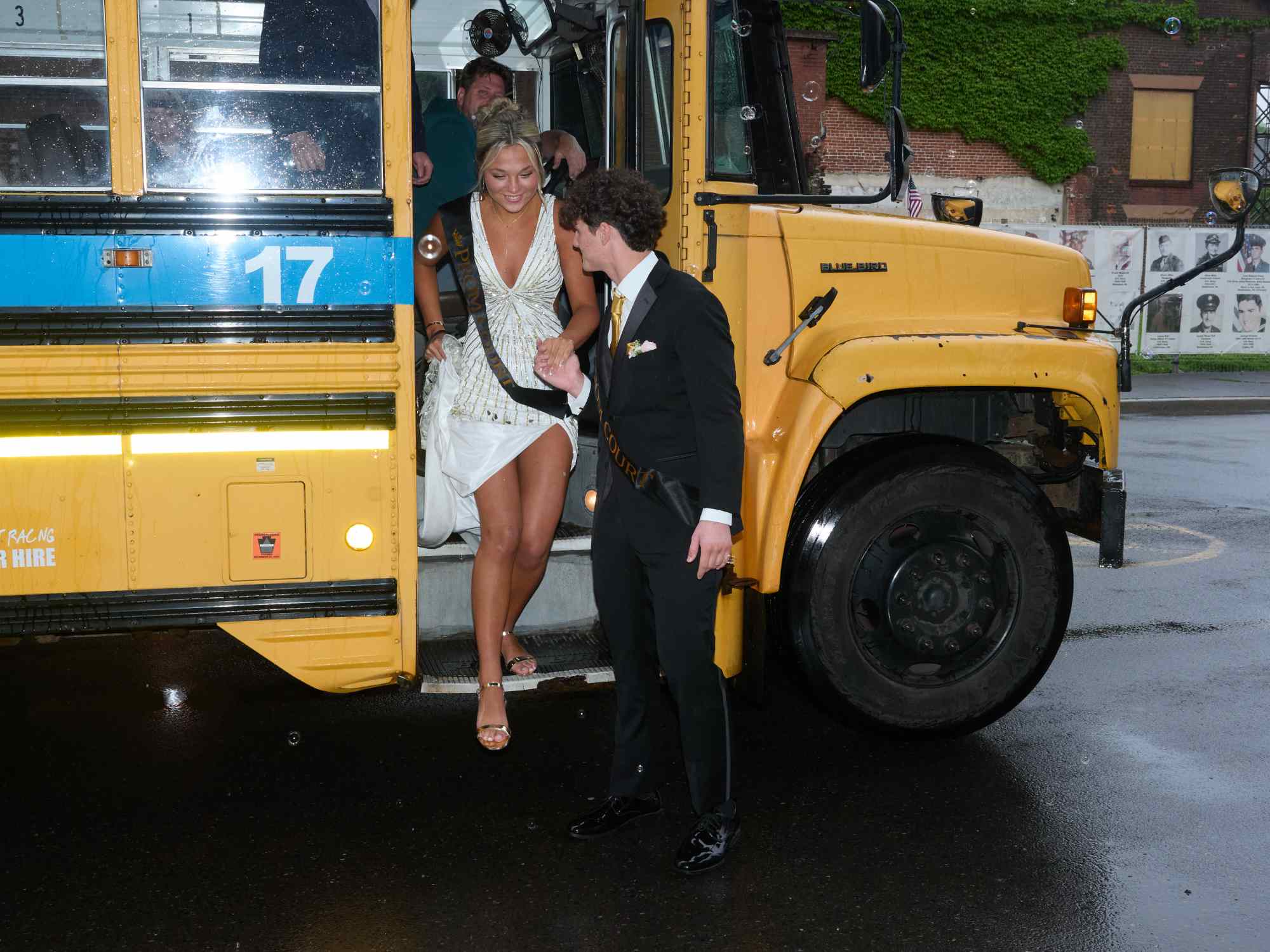 Northampton Area High School held its 2026 prom Saturday, May 23, at SteelStack in Bethlehem. Students and their guests arrive to the big night. (David Garrett/Special to The Morning Call)