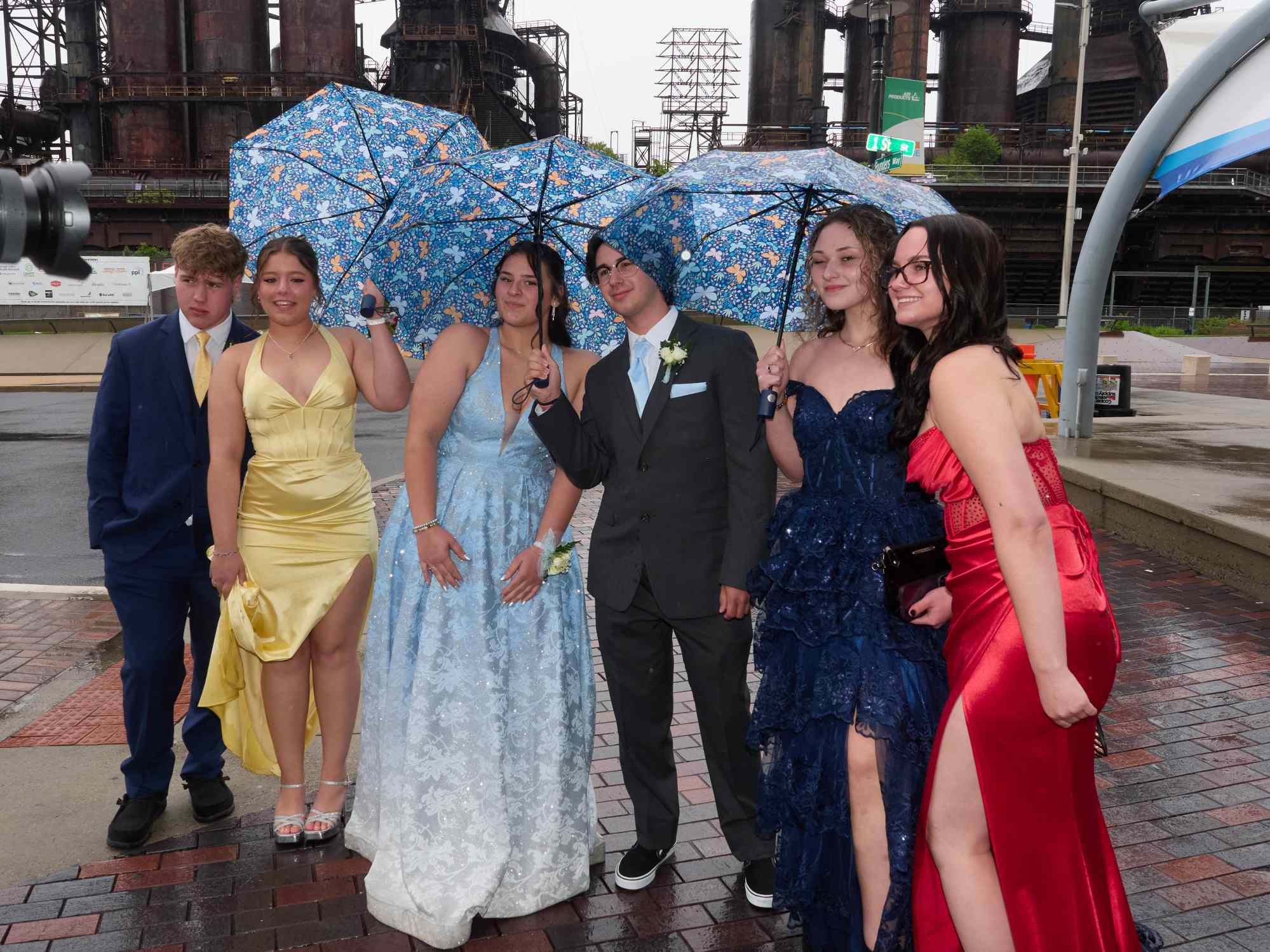 Northampton Area High School held its 2026 prom Saturday, May 23, at SteelStack in Bethlehem. Students and their guests arrive to the big night. (David Garrett/Special to The Morning Call)