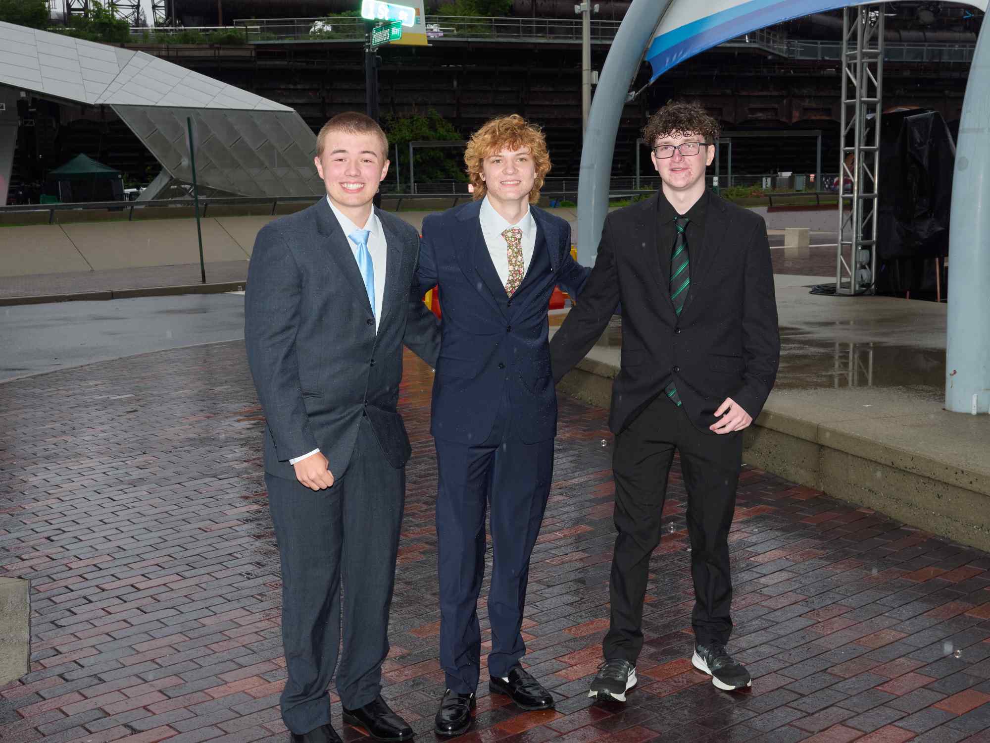 Northampton Area High School held its 2026 prom Saturday, May 23, at SteelStack in Bethlehem. Students and their guests arrive to the big night. (David Garrett/Special to The Morning Call)