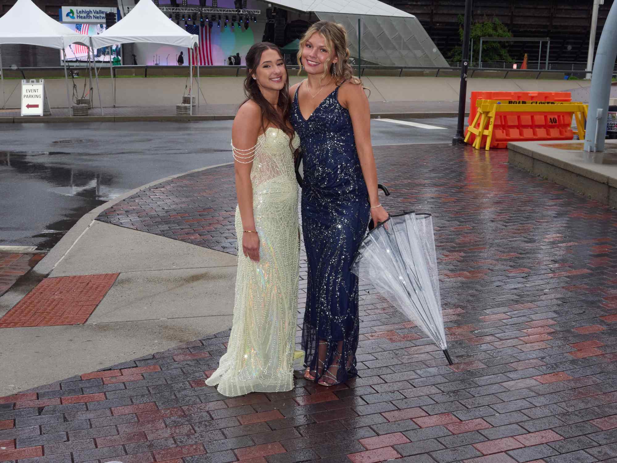 Northampton Area High School held its 2026 prom Saturday, May 23, at SteelStack in Bethlehem. Students and their guests arrive to the big night. (David Garrett/Special to The Morning Call)