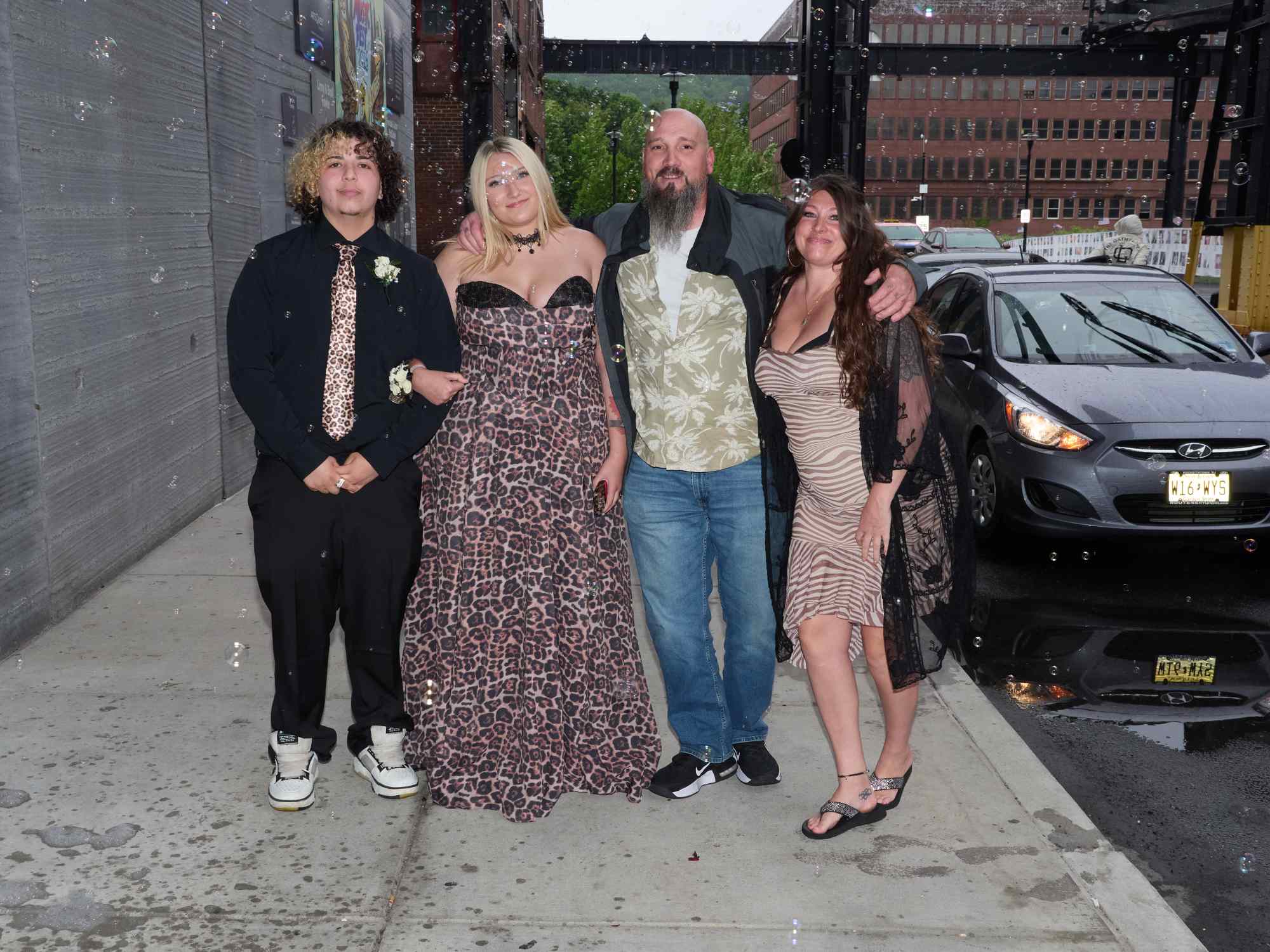 Northampton Area High School held its 2026 prom Saturday, May 23, at SteelStack in Bethlehem. Students and their guests arrive to the big night. (David Garrett/Special to The Morning Call)