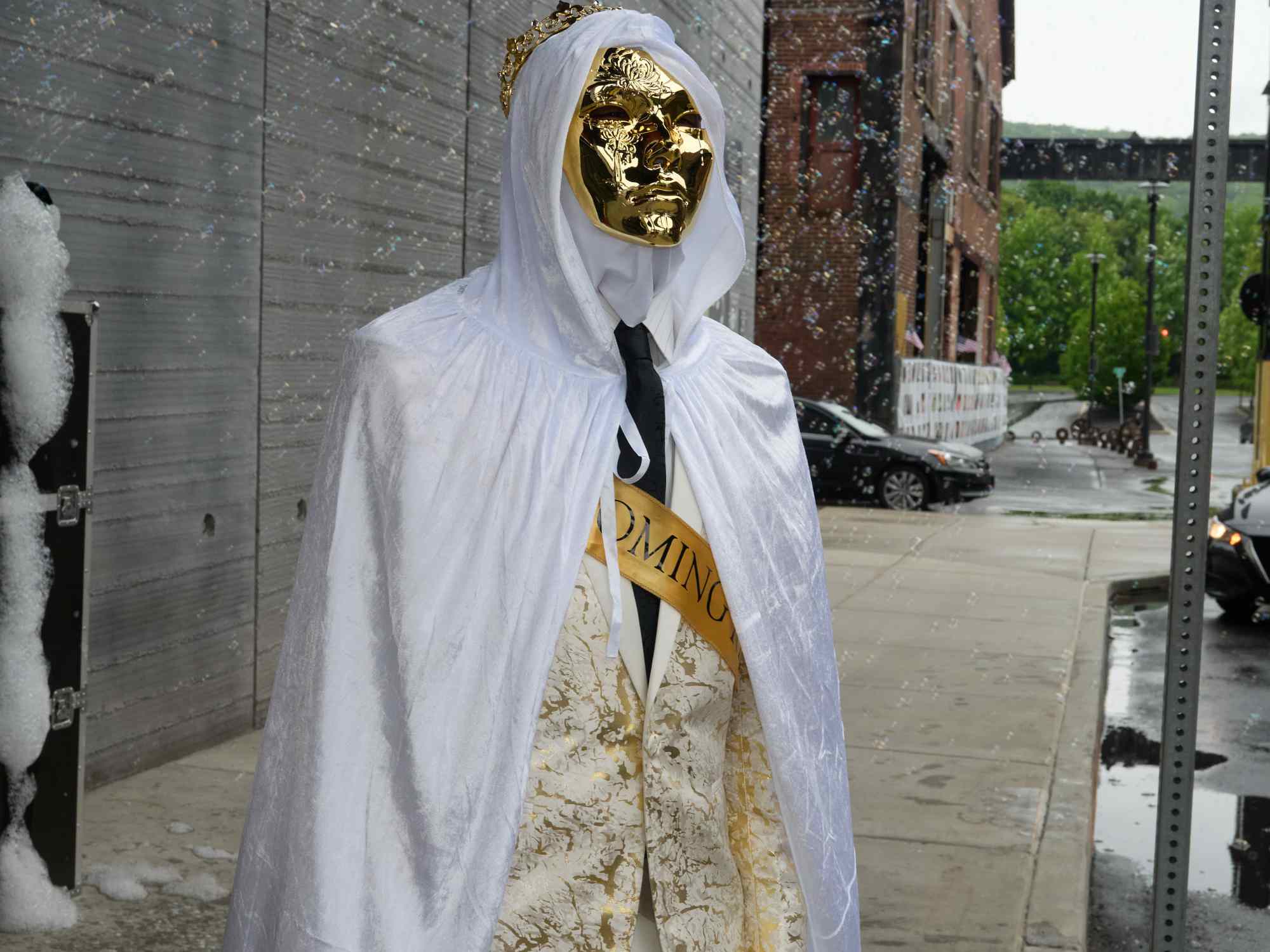 Northampton Area High School held its 2026 prom Saturday, May 23, at SteelStack in Bethlehem. Students and their guests arrive to the big night. (David Garrett/Special to The Morning Call)