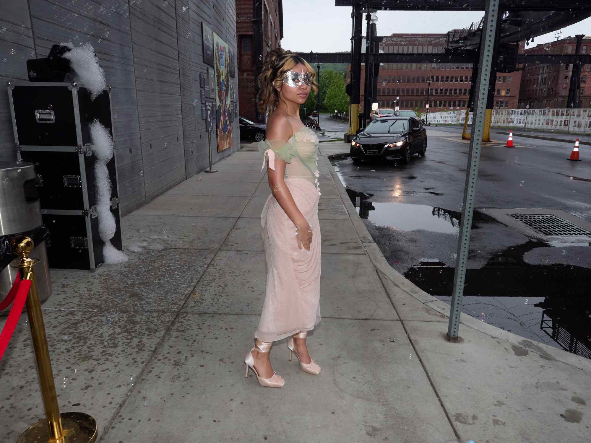 Northampton Area High School held its 2026 prom Saturday, May 23, at SteelStack in Bethlehem. Students and their guests arrive to the big night. (David Garrett/Special to The Morning Call)