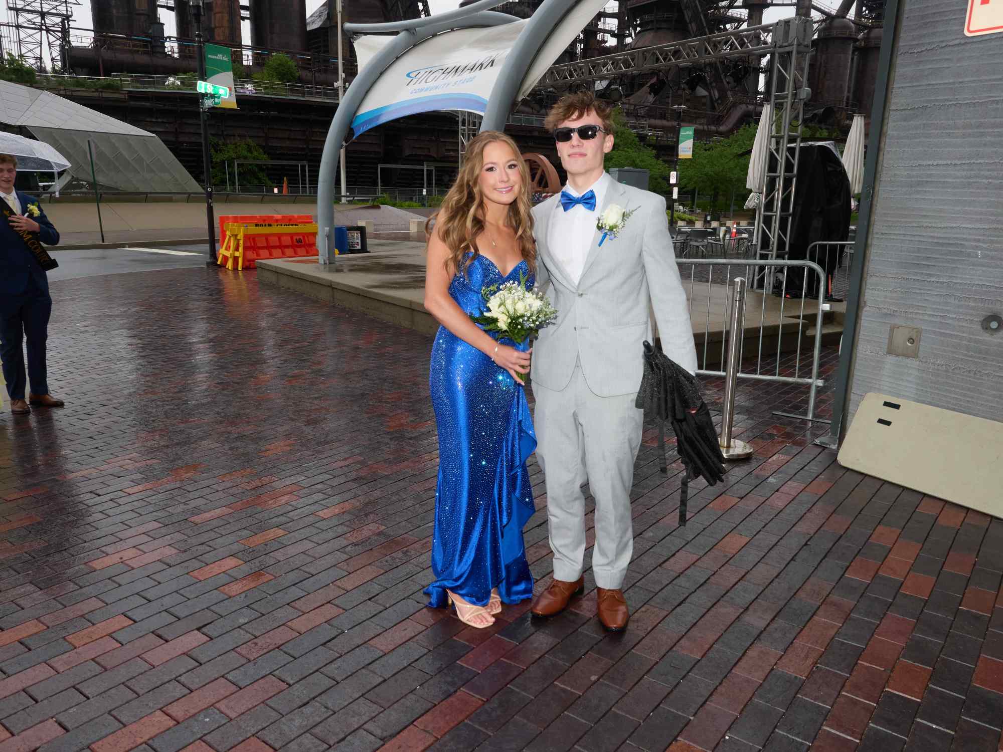 Northampton Area High School held its 2026 prom Saturday, May 23, at SteelStack in Bethlehem. Students and their guests arrive to the big night. (David Garrett/Special to The Morning Call)