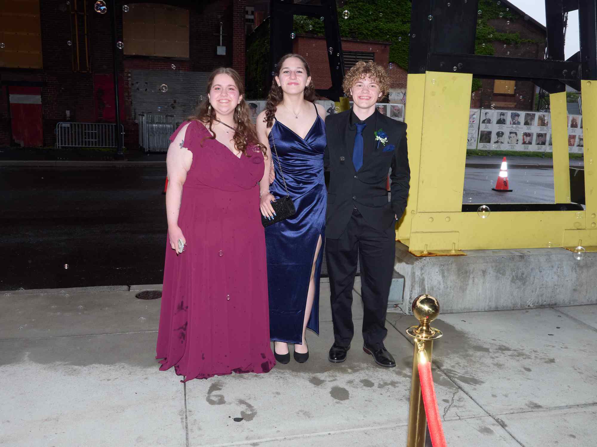 Northampton Area High School held its 2026 prom Saturday, May 23, at SteelStack in Bethlehem. Students and their guests arrive to the big night. (David Garrett/Special to The Morning Call)