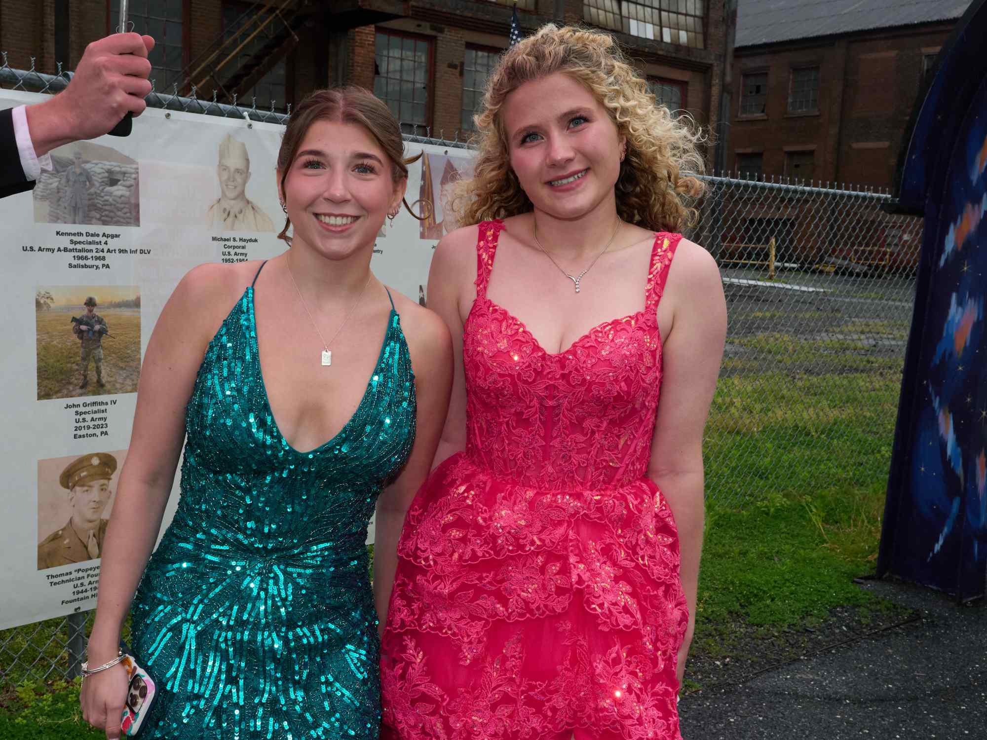 Northampton Area High School held its 2026 prom Saturday, May 23, at SteelStack in Bethlehem. Students and their guests arrive to the big night. (David Garrett/Special to The Morning Call)