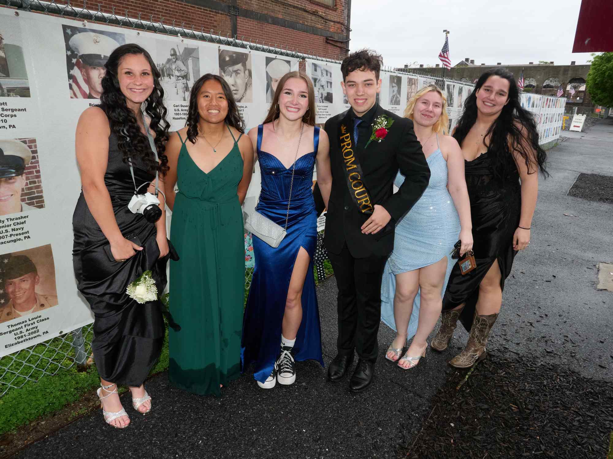 Northampton Area High School held its 2026 prom Saturday, May 23, at SteelStack in Bethlehem. Students and their guests arrive to the big night. (David Garrett/Special to The Morning Call)