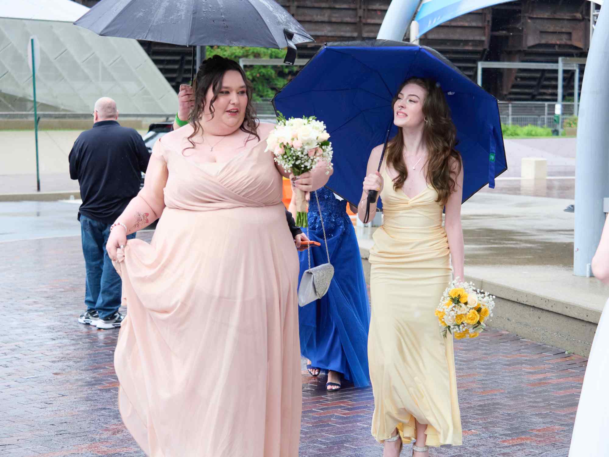 Northampton Area High School held its 2026 prom Saturday, May 23, at SteelStack in Bethlehem. Students and their guests arrive to the big night. (David Garrett/Special to The Morning Call)