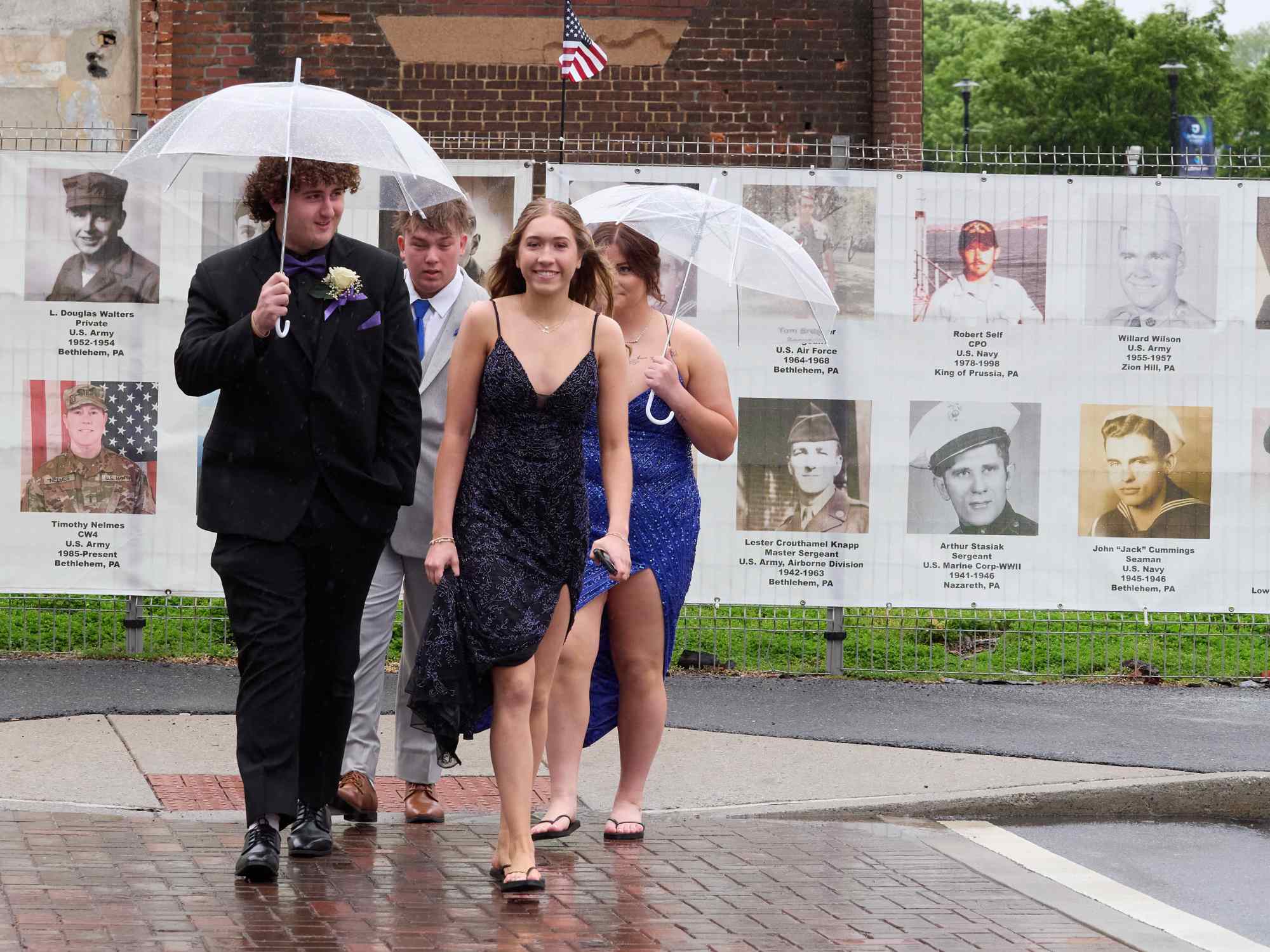 Northampton Area High School held its 2026 prom Saturday, May 23, at SteelStack in Bethlehem. Students and their guests arrive to the big night. (David Garrett/Special to The Morning Call)