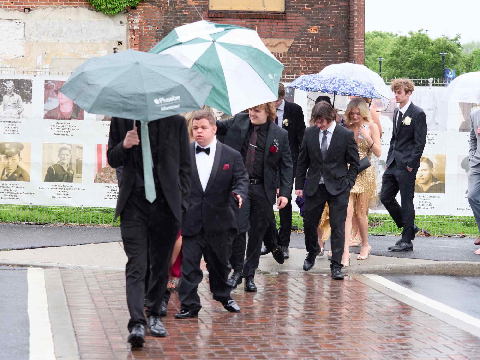 Northampton Area High School held its 2026 prom Saturday, May 23, at SteelStack in Bethlehem. Students and their guests arrive to the big night. (David Garrett/Special to The Morning Call)