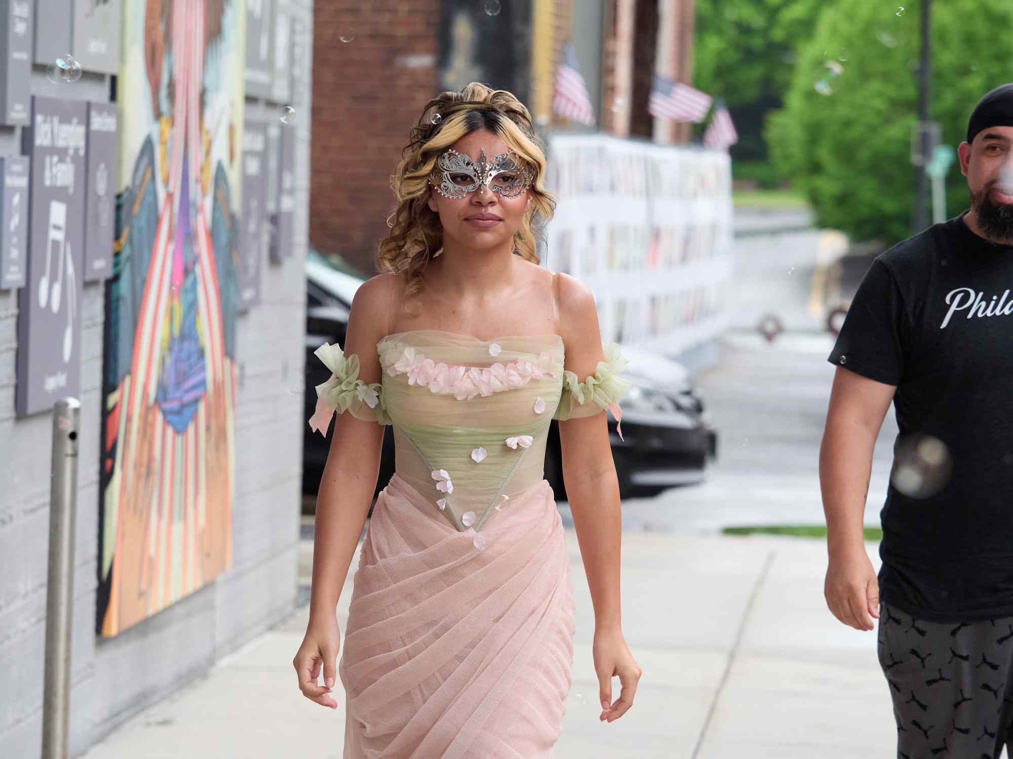 Northampton Area High School held its 2026 prom Saturday, May 23, at SteelStack in Bethlehem. Students and their guests arrive to the big night. (David Garrett/Special to The Morning Call)