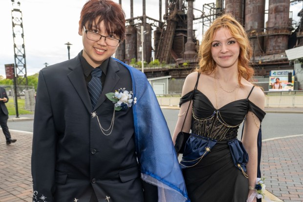 Parkland High School held its prom Friday, May 2, 2026, at Steel Stacks in Bethlehem. Students and their guests arrive to the big night.