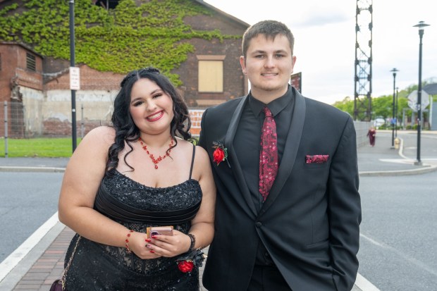 Parkland High School held its prom Friday, May 2, 2026, at Steel Stacks in Bethlehem. Students and their guests arrive to the big night.