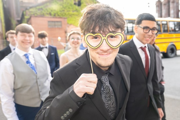 Parkland High School held its prom Friday, May 2, 2026, at Steel Stacks in Bethlehem. Students and their guests arrive to the big night.