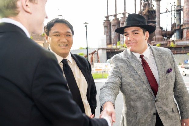 Parkland High School held its prom Friday, May 2, 2026, at Steel Stacks in Bethlehem. Students and their guests arrive to the big night.