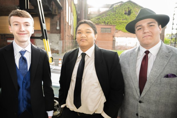 Parkland High School held its prom Friday, May 2, 2026, at Steel Stacks in Bethlehem. Students and their guests arrive to the big night.