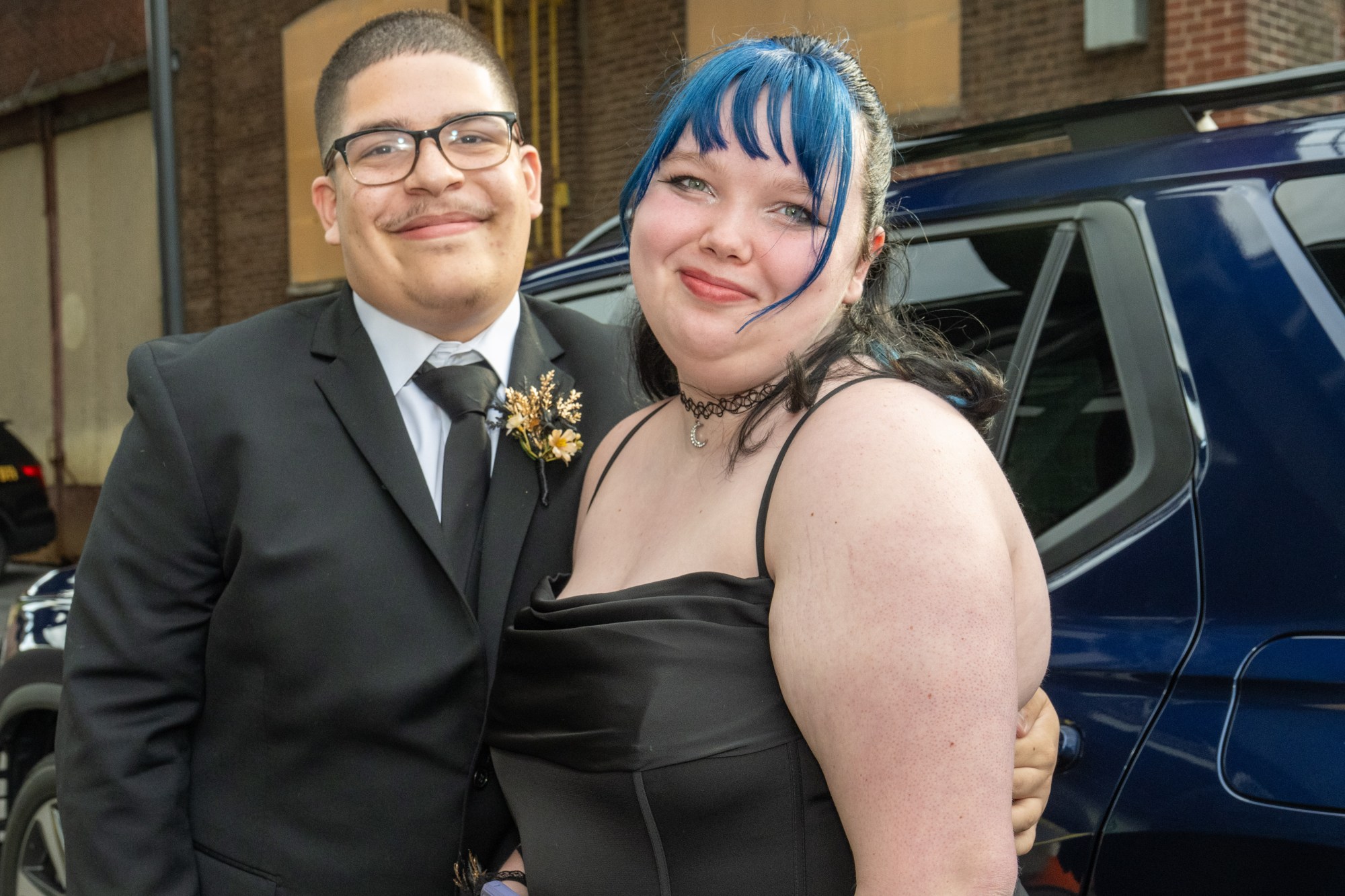 Parkland High School held its prom Friday, May 2, 2026, at Steel Stacks in Bethlehem. Students and their guests arrive to the big night.