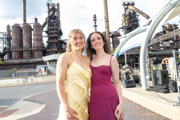 Parkland High School held its prom Friday, May 2, 2026, at Steel Stacks in Bethlehem. Students and their guests arrive to the big night.