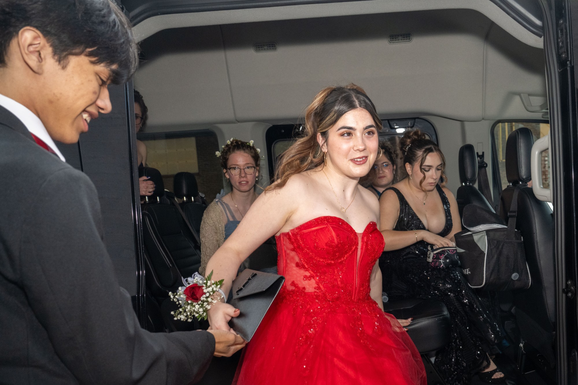 Parkland High School held its prom Friday, May 2, 2026, at Steel Stacks in Bethlehem. Students and their guests arrive to the big night.
