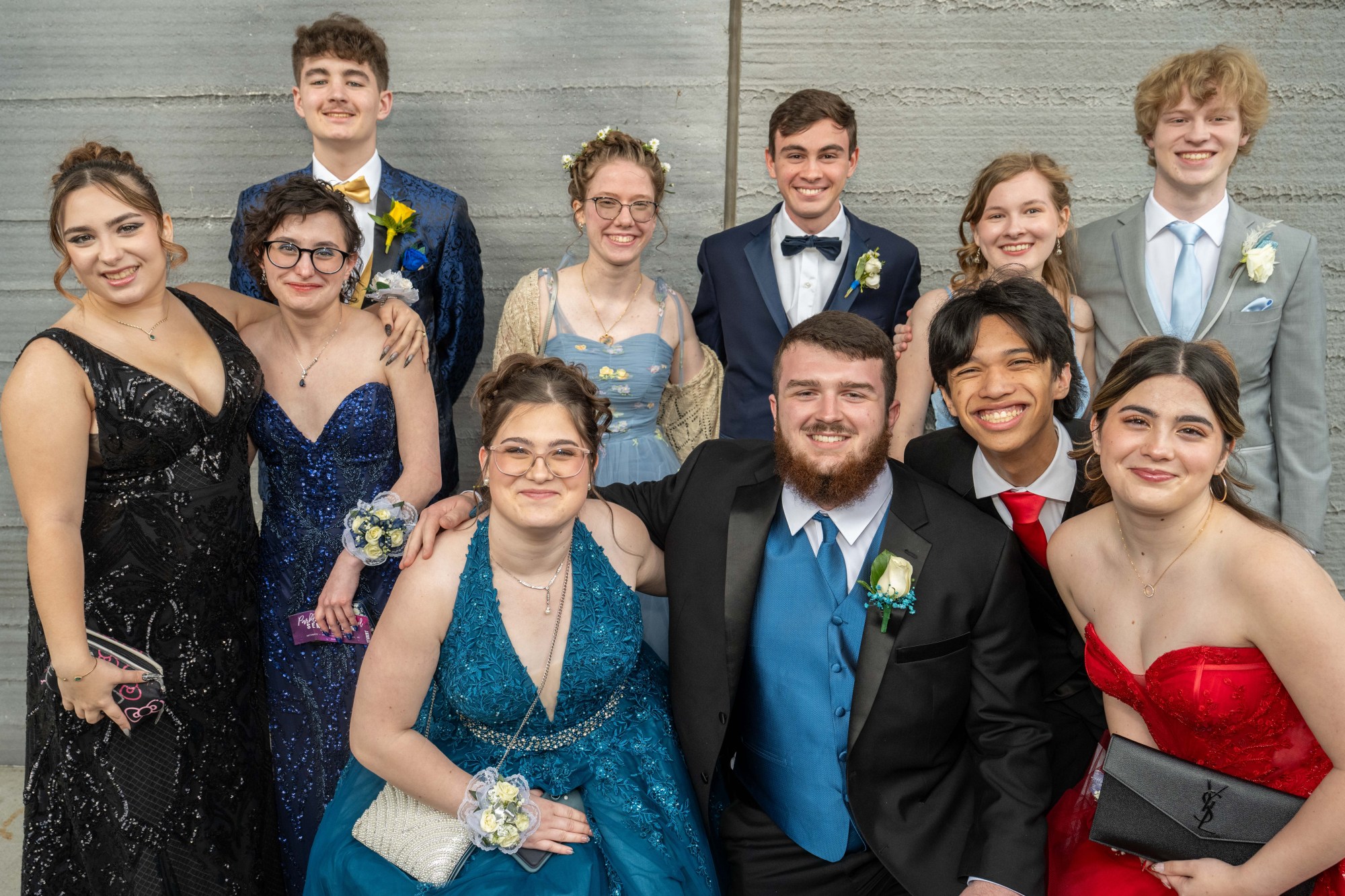 Parkland High School held its prom Friday, May 2, 2026, at Steel Stacks in Bethlehem. Students and their guests arrive to the big night.