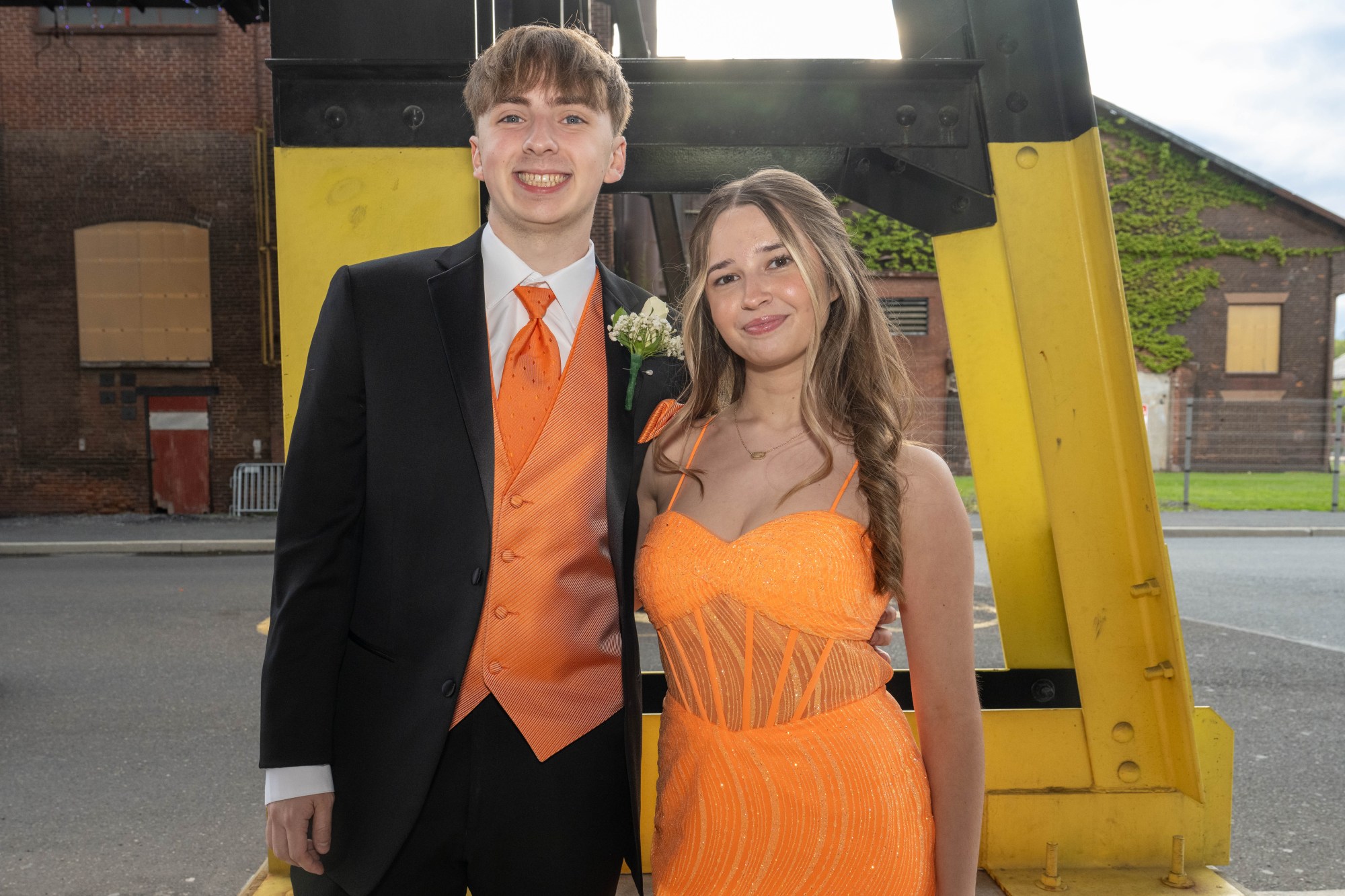 Parkland High School held its prom Friday, May 2, 2026, at Steel Stacks in Bethlehem. Students and their guests arrive to the big night.