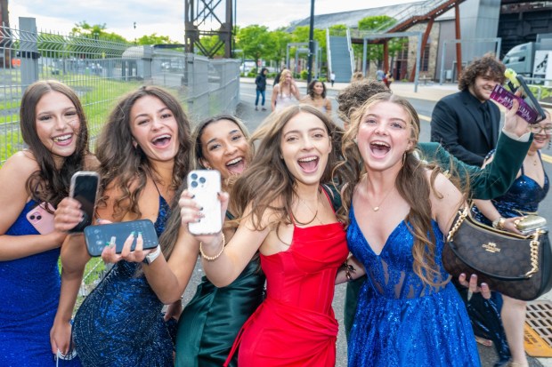 Parkland High School held its prom Friday, May 2, 2026, at Steel Stacks in Bethlehem. Students and their guests arrive to the big night.