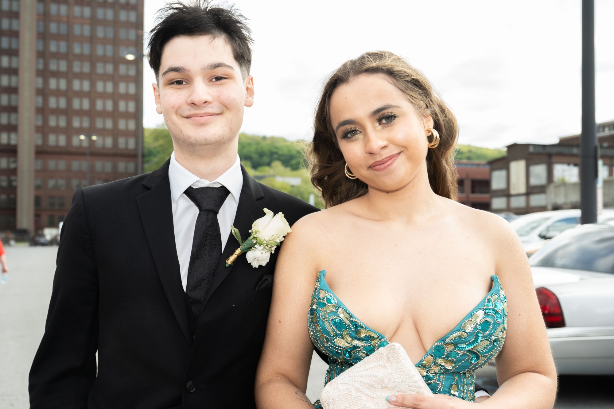 Parkland High School held its prom Friday, May 2, 2026, at Steel Stacks in Bethlehem. Students and their guests arrive to the big night.