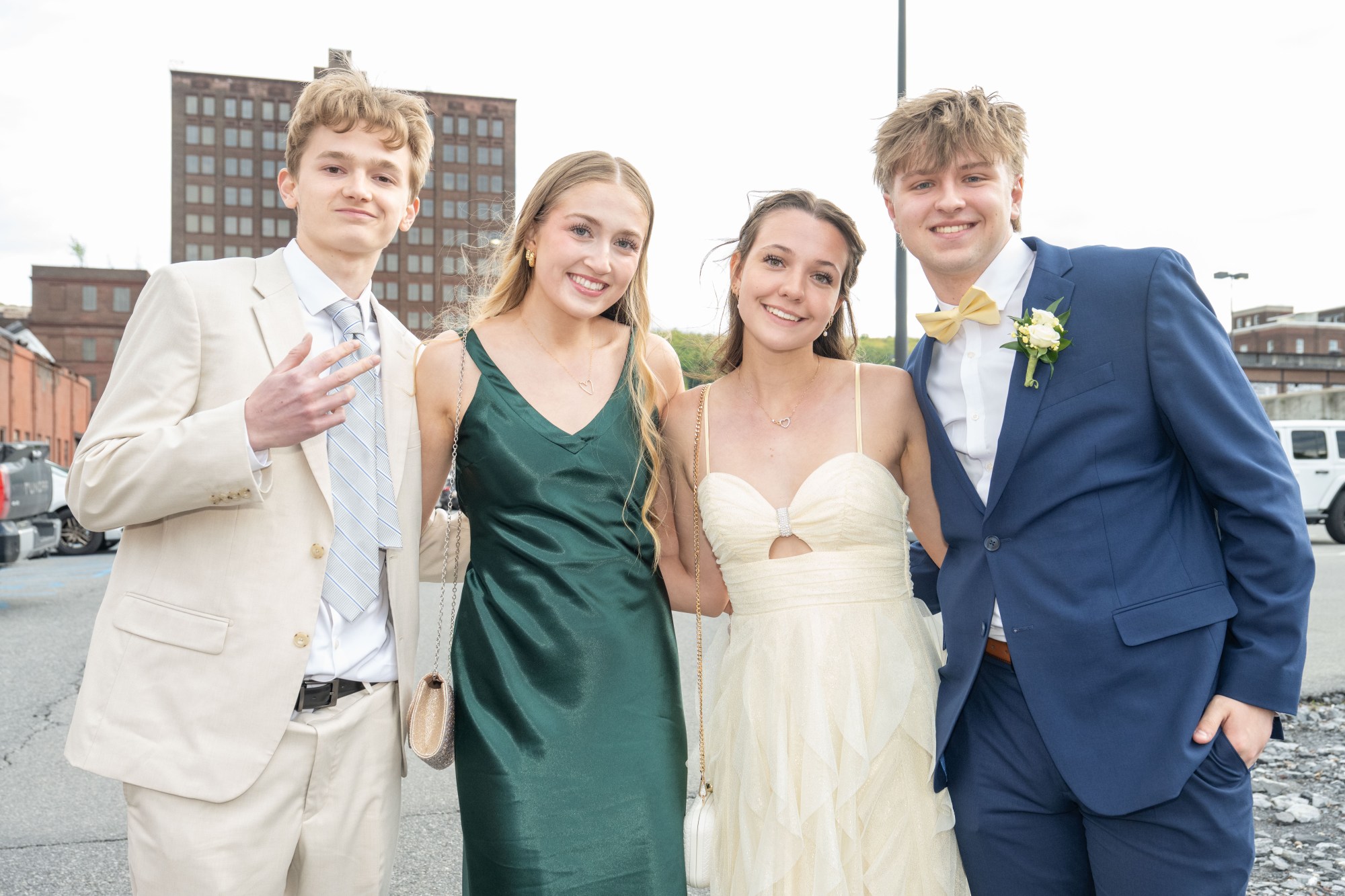 Parkland High School held its prom Friday, May 2, 2026, at Steel Stacks in Bethlehem. Students and their guests arrive to the big night.