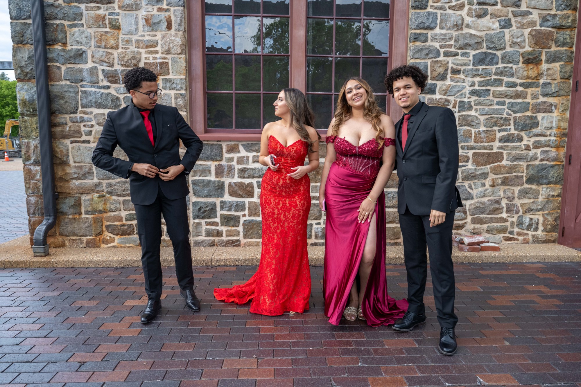 Parkland High School held its prom Friday, May 2, 2026, at Steel Stacks in Bethlehem. Students and their guests arrive to the big night.