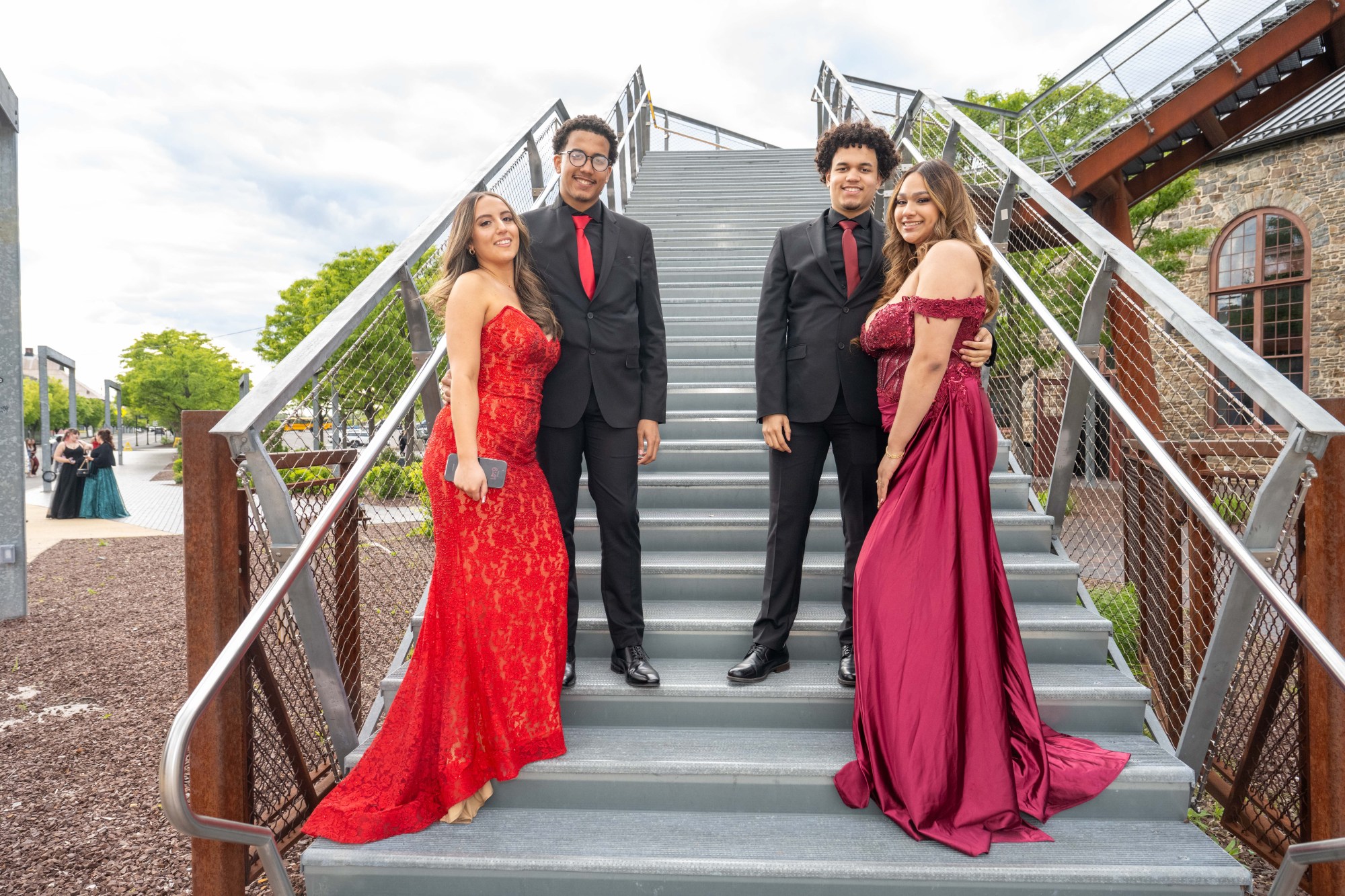 Parkland High School held its prom Friday, May 2, 2026, at Steel Stacks in Bethlehem. Students and their guests arrive to the big night.