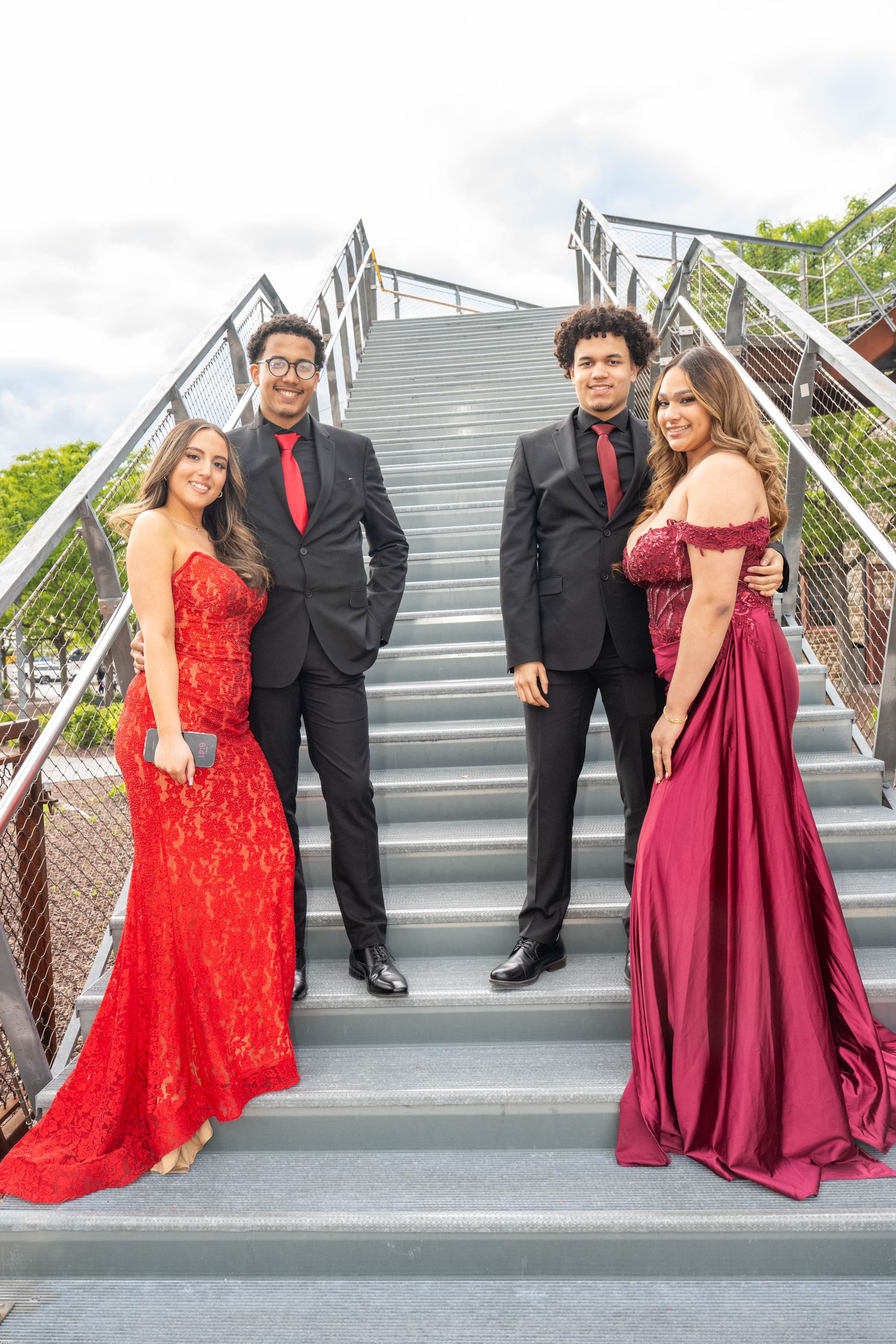 Parkland High School held its prom Friday, May 2, 2026, at Steel Stacks in Bethlehem. Students and their guests arrive to the big night.