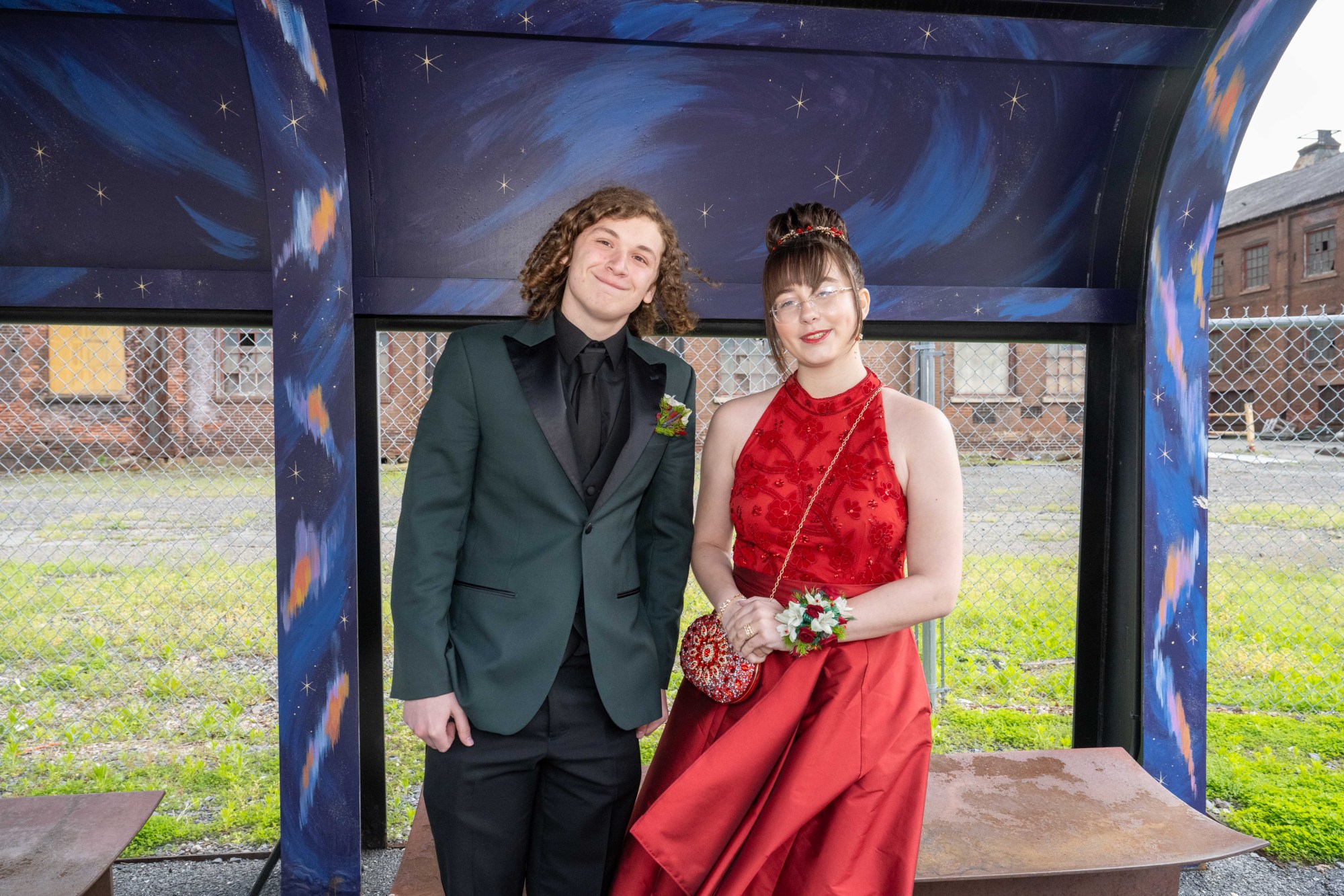 Parkland High School held its prom Friday, May 2, 2026, at Steel Stacks in Bethlehem. Students and their guests arrive to the big night.