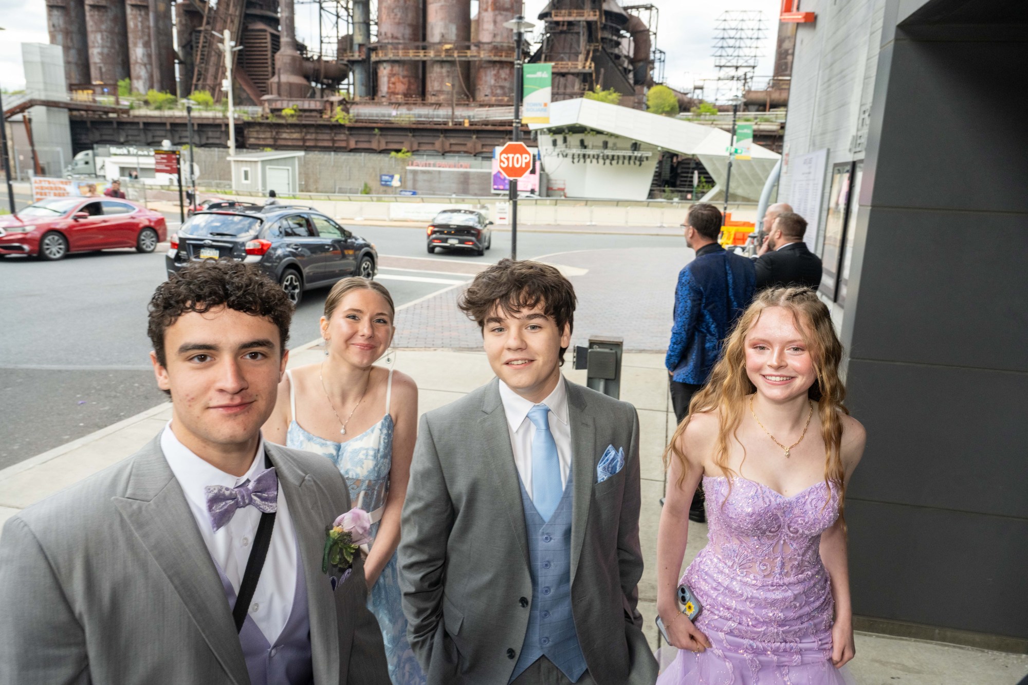 Parkland High School held its prom Friday, May 2, 2026, at Steel Stacks in Bethlehem. Students and their guests arrive to the big night.