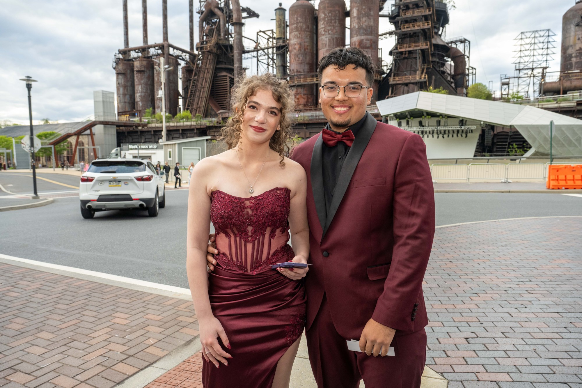 Parkland High School held its prom Friday, May 2, 2026, at Steel Stacks in Bethlehem. Students and their guests arrive to the big night.