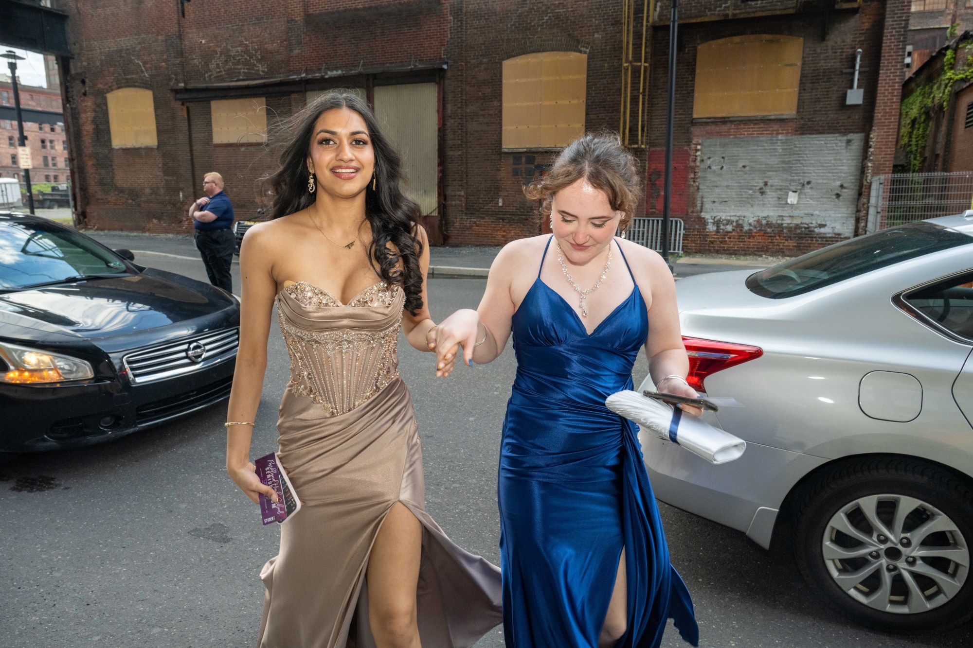 Parkland High School held its prom Friday, May 2, 2026, at Steel Stacks in Bethlehem. Students and their guests arrive to the big night.