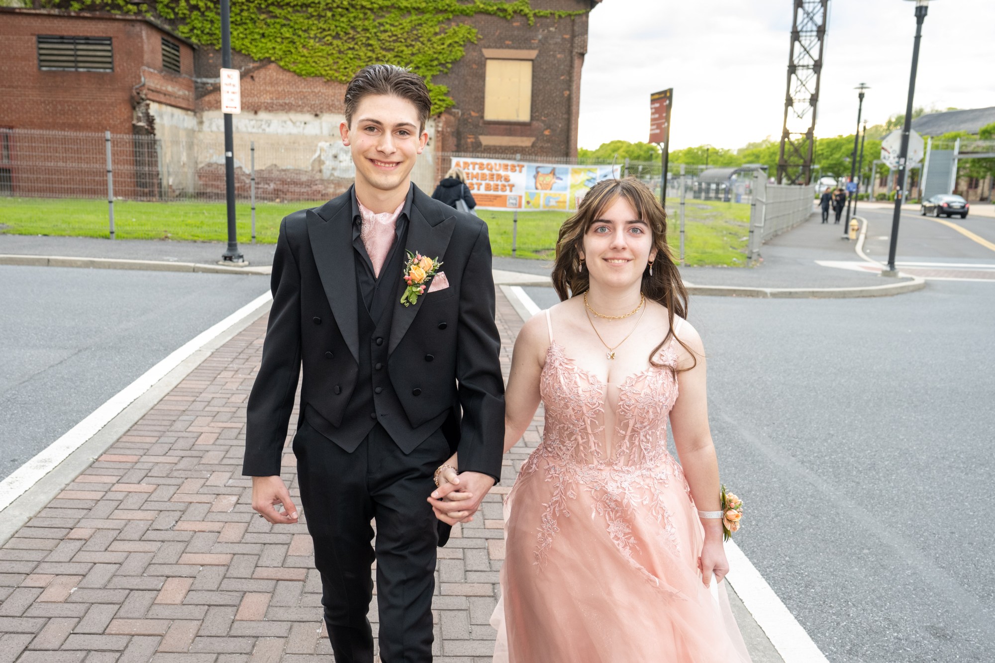 Parkland High School held its prom Friday, May 2, 2026, at Steel Stacks in Bethlehem. Students and their guests arrive to the big night.