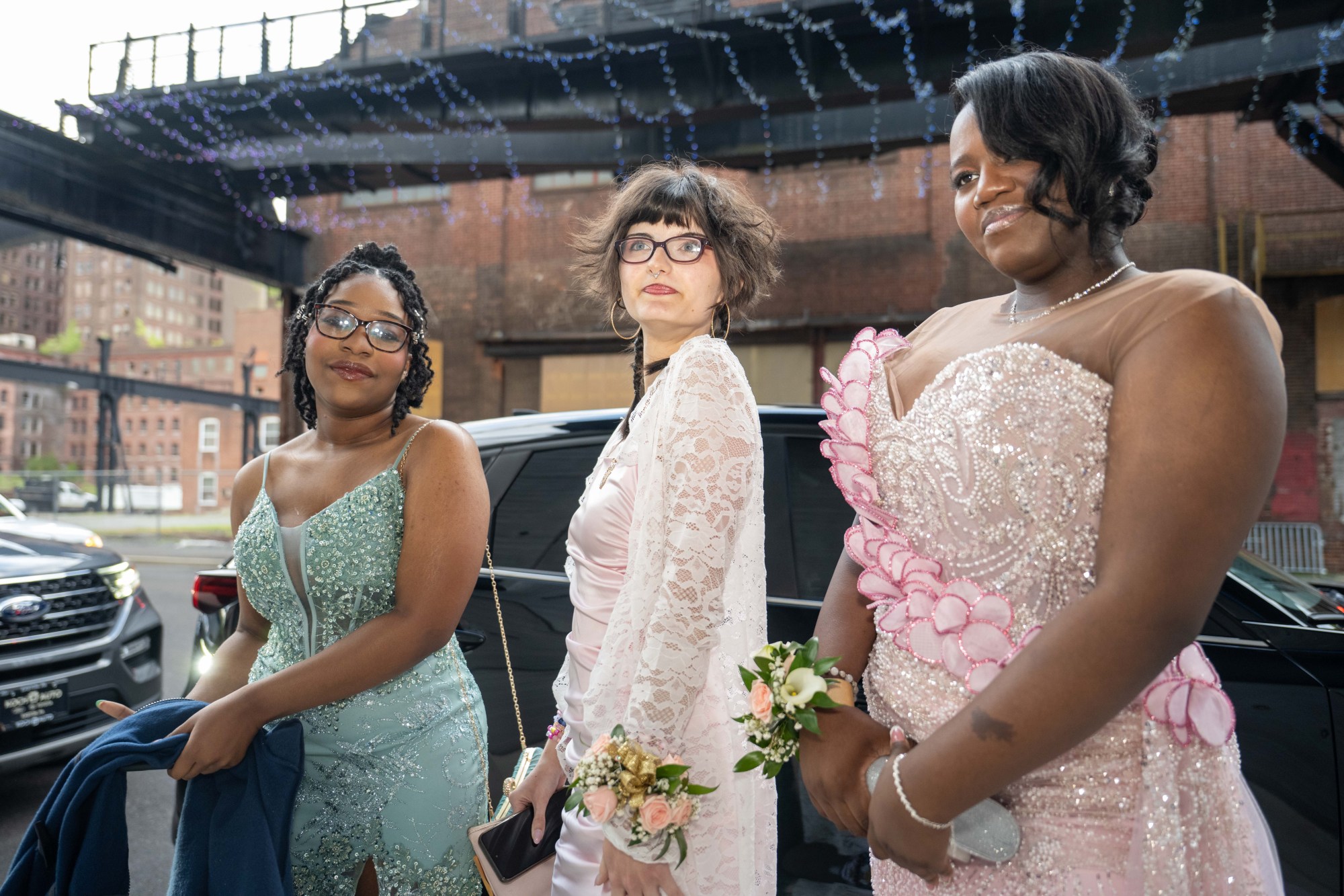 Parkland High School held its prom Friday, May 2, 2026, at Steel Stacks in Bethlehem. Students and their guests arrive to the big night.