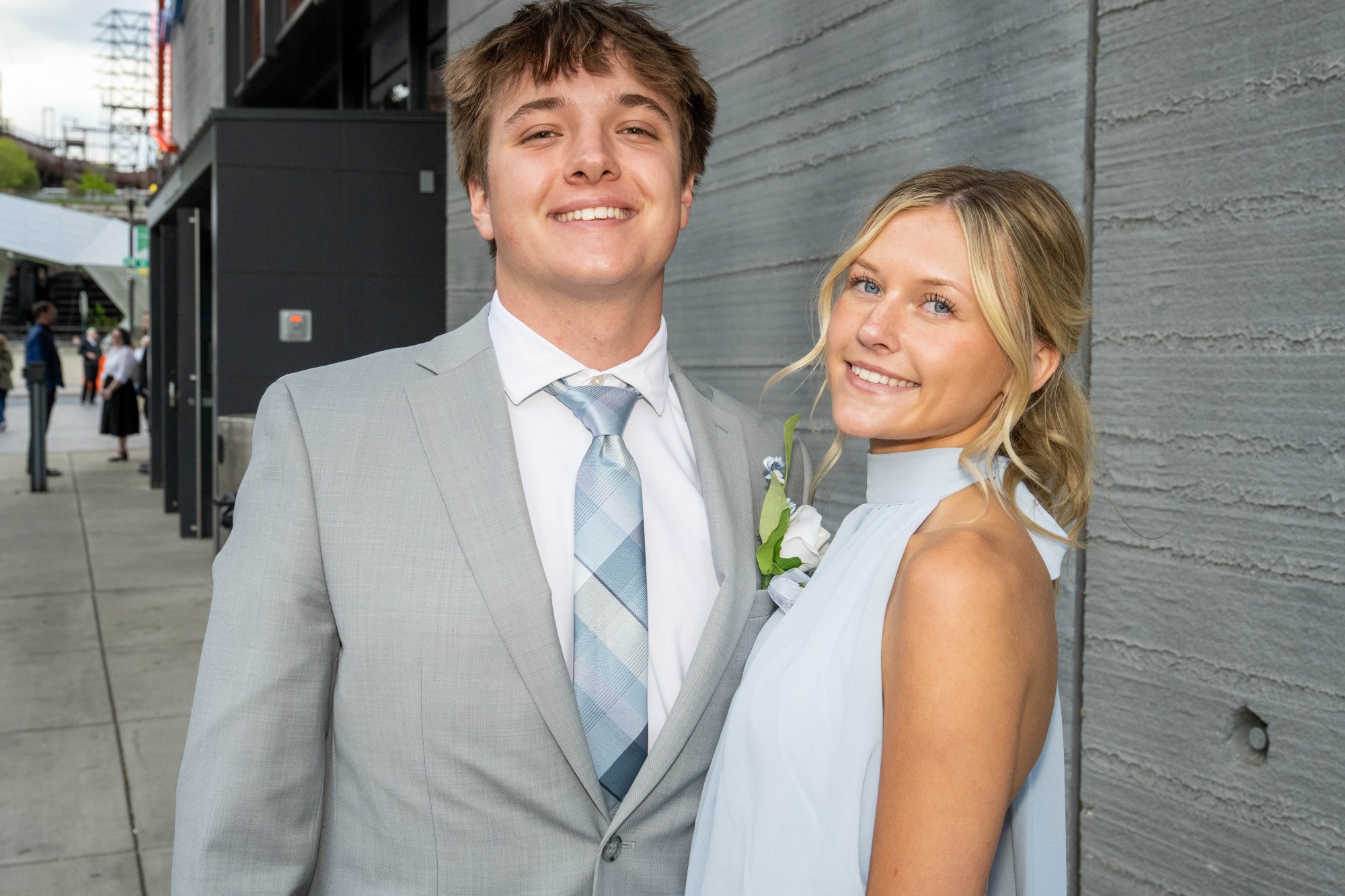 Parkland High School held its prom Friday, May 2, 2026, at Steel Stacks in Bethlehem. Students and their guests arrive to the big night.