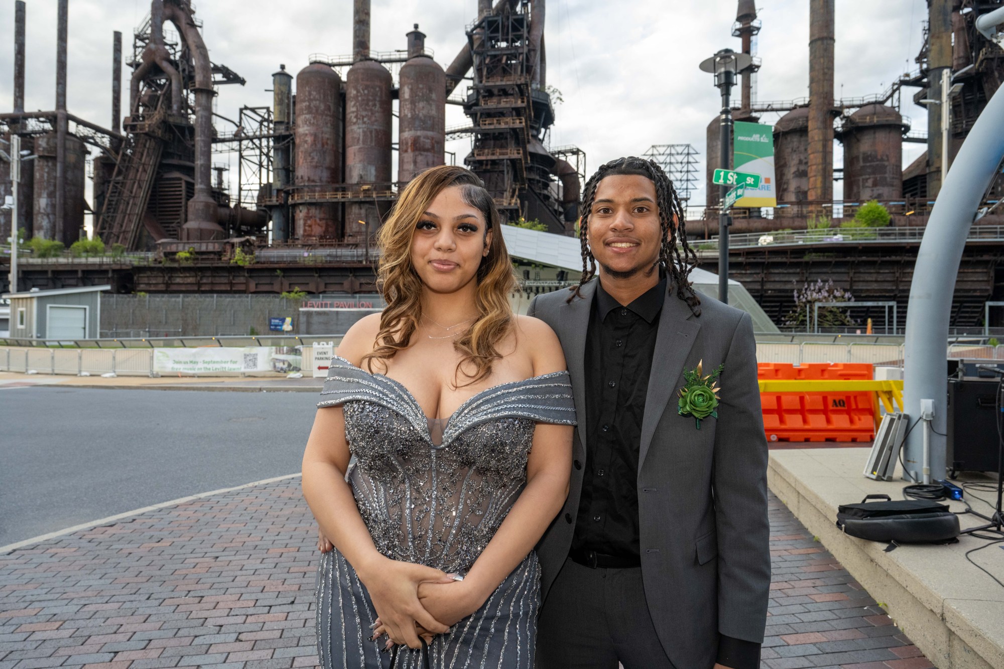 Parkland High School held its prom Friday, May 2, 2026, at Steel Stacks in Bethlehem. Students and their guests arrive to the big night.