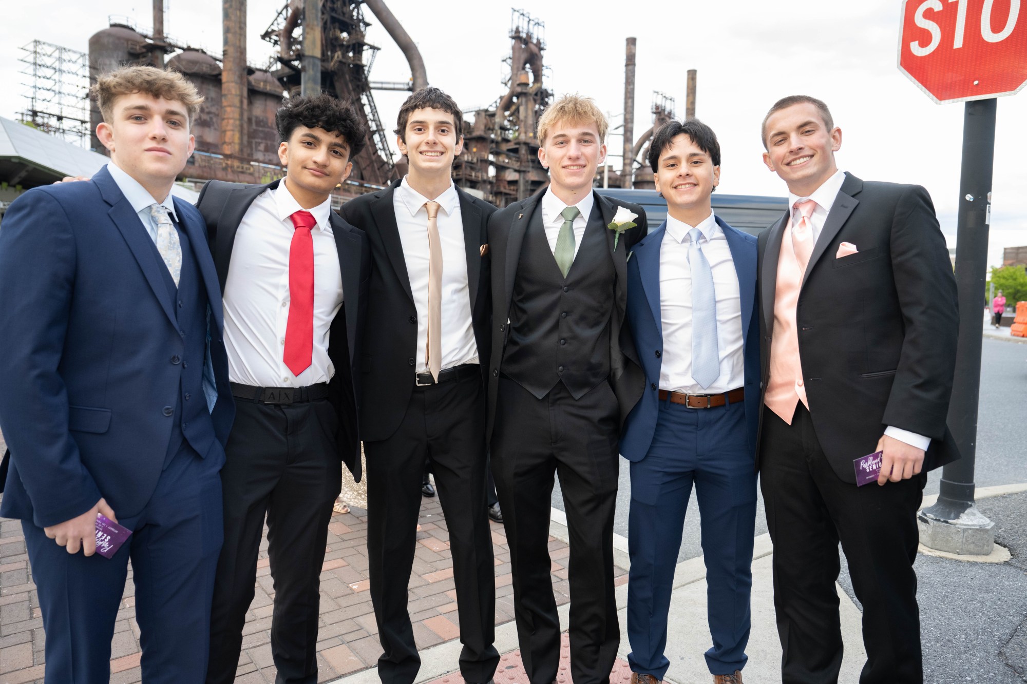 Parkland High School held its prom Friday, May 2, 2026, at Steel Stacks in Bethlehem. Students and their guests arrive to the big night.