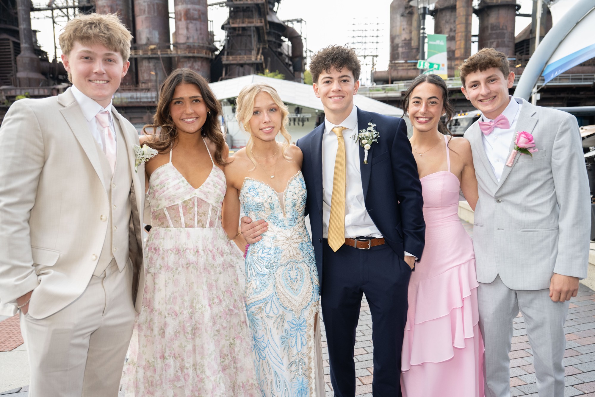 Parkland High School held its prom Friday, May 2, 2026, at Steel Stacks in Bethlehem. Students and their guests arrive to the big night.
