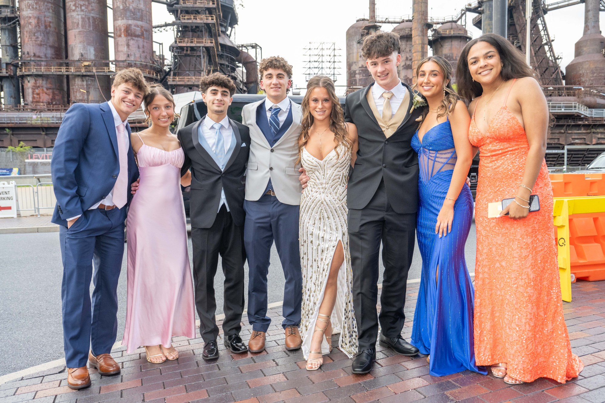 Parkland High School held its prom Friday, May 2, 2026, at Steel Stacks in Bethlehem. Students and their guests arrive to the big night.