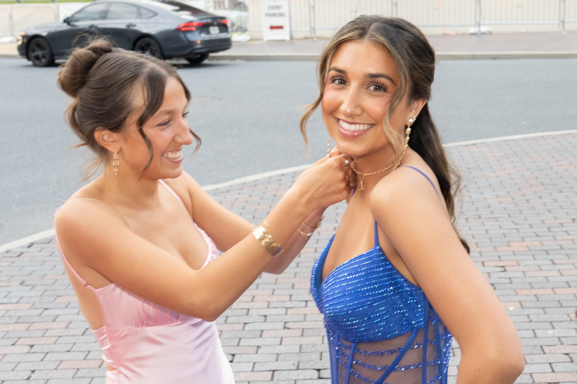Parkland High School held its prom Friday, May 2, 2026, at Steel Stacks in Bethlehem. Students and their guests arrive to the big night.