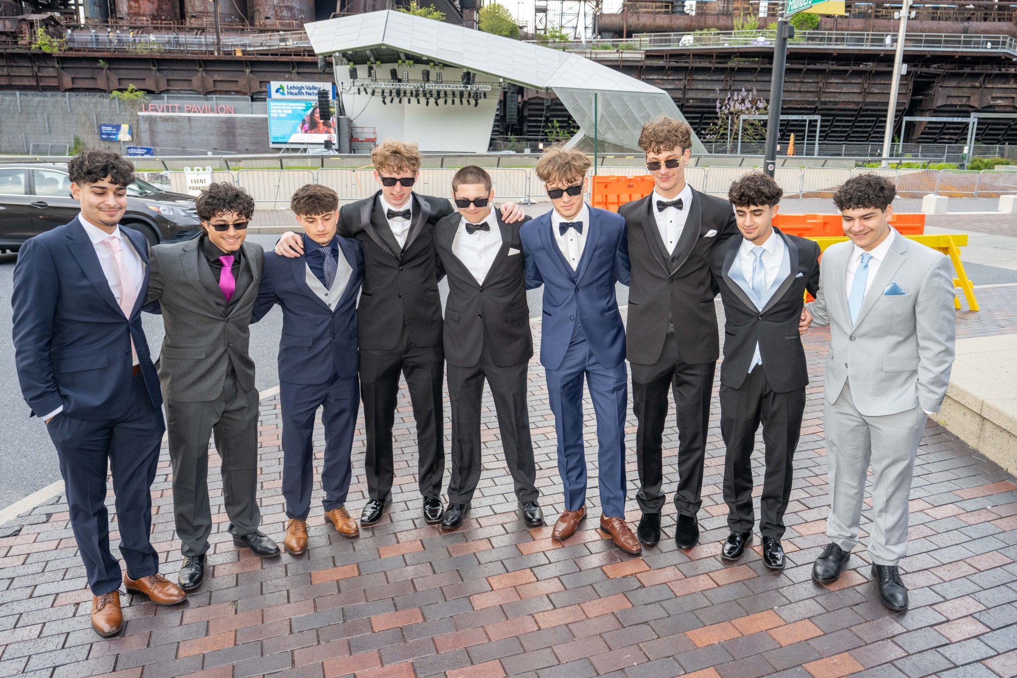 Parkland High School held its prom Friday, May 2, 2026, at Steel Stacks in Bethlehem. Students and their guests arrive to the big night.