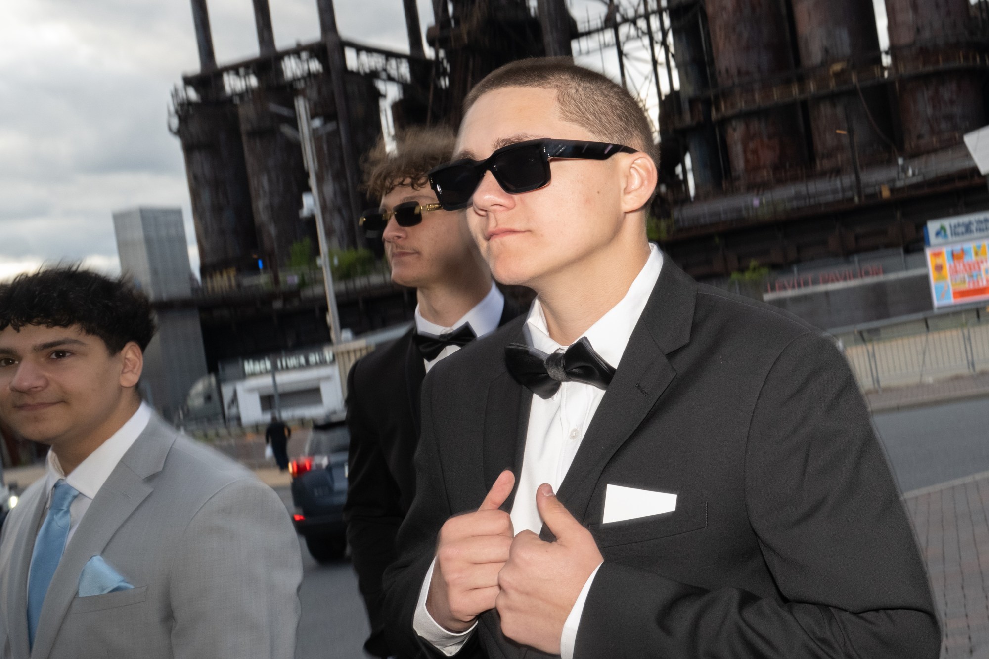 Parkland High School held its prom Friday, May 2, 2026, at Steel Stacks in Bethlehem. Students and their guests arrive to the big night.