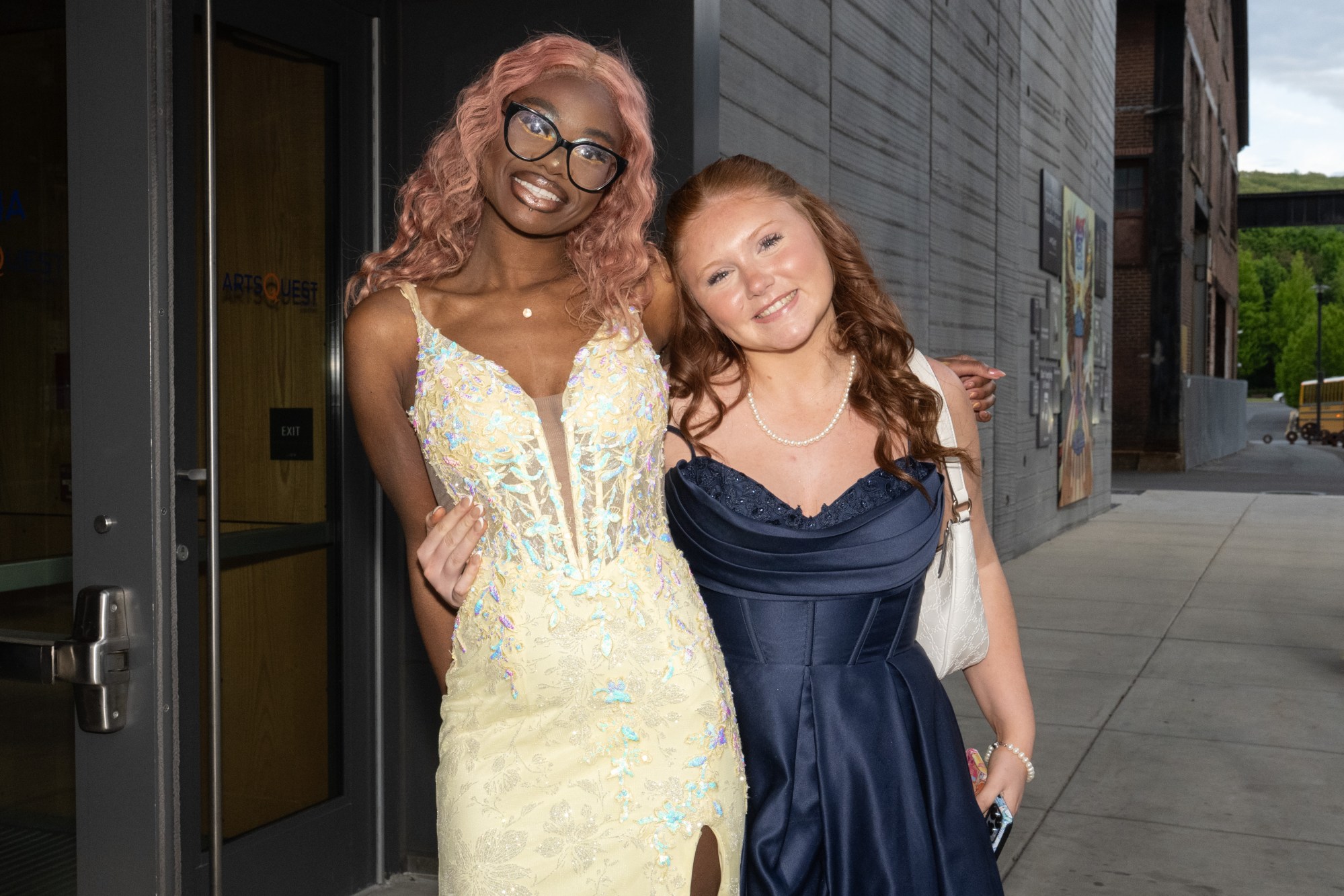 Parkland High School held its prom Friday, May 2, 2026, at Steel Stacks in Bethlehem. Students and their guests arrive to the big night.