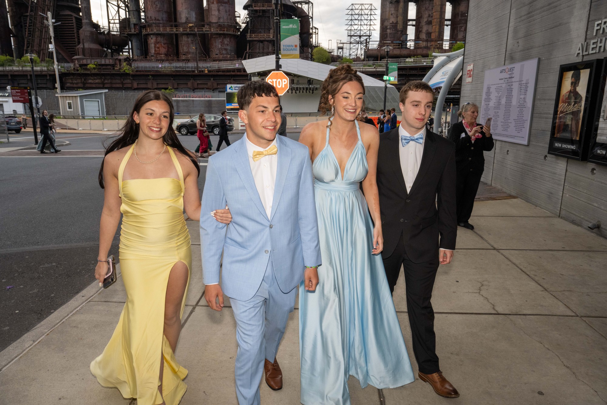 Parkland High School held its prom Friday, May 2, 2026, at Steel Stacks in Bethlehem. Students and their guests arrive to the big night.